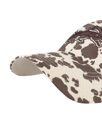 Women's Natural Detroit Lions Bessie Clean Up Adjustable Hat