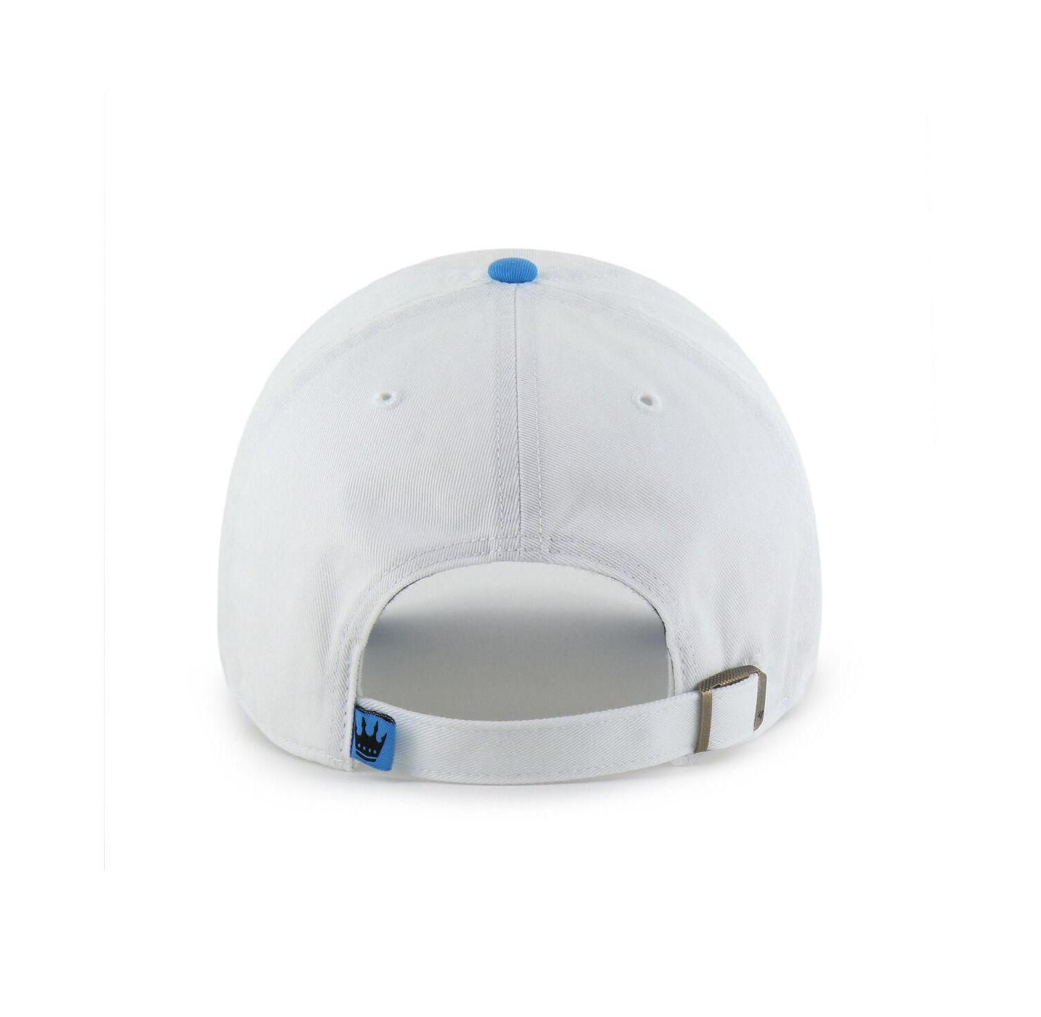 Men's White Charlotte FC Two-Tone Clean Up Adjustable Hat