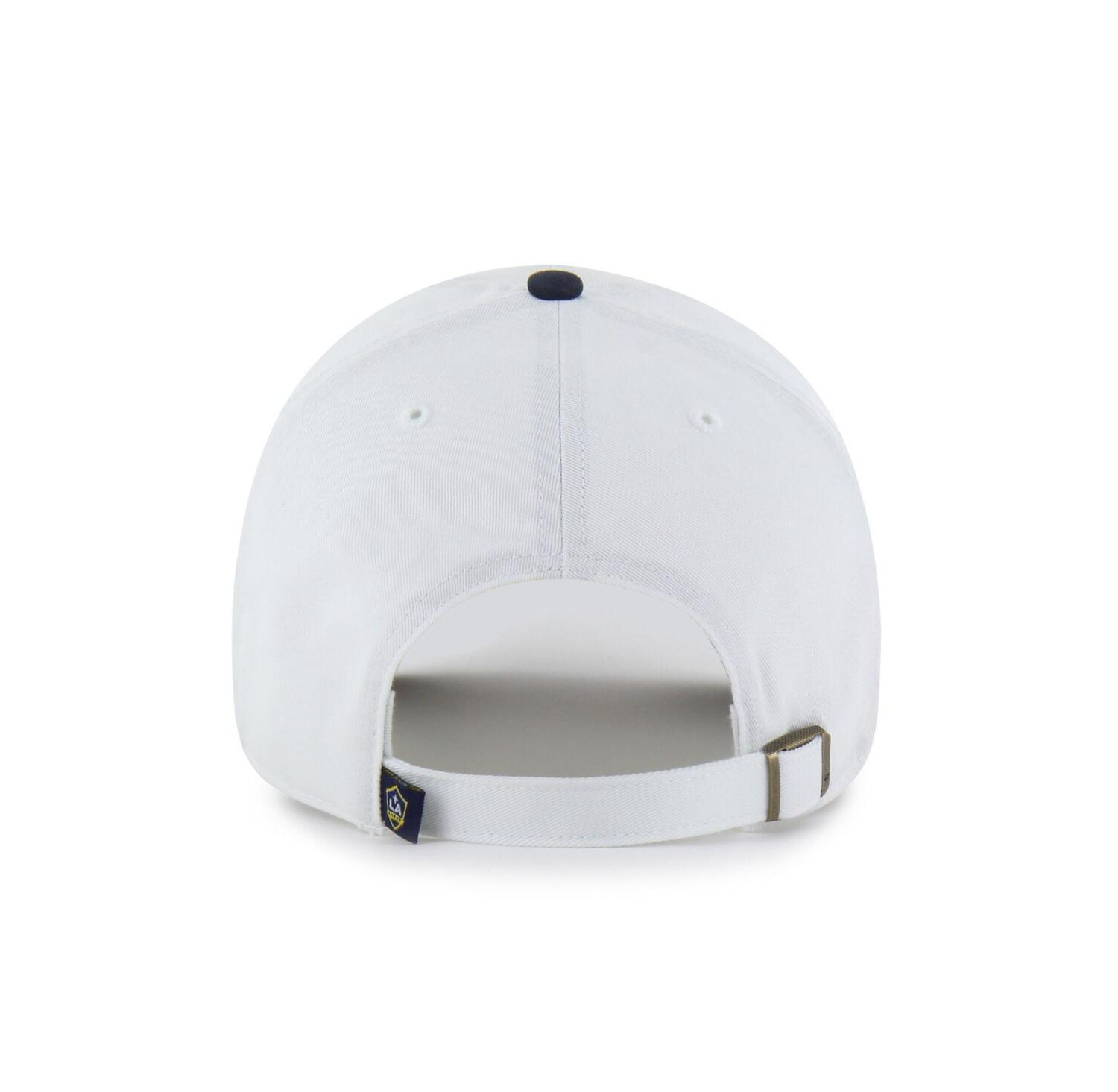 Men's White LA Galaxy Two-Tone Clean Up Adjustable Hat