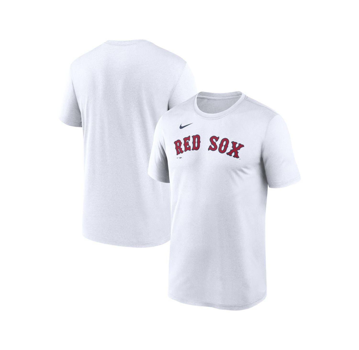 Men's White Boston Red Sox New Legend Wordmark Dri-FIT T-Shirt