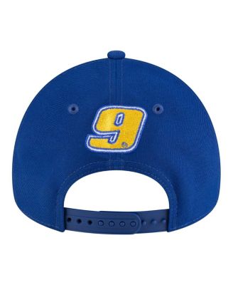 Men's Blue NASCAR Chase Elliott NAPA Racing 9FORTY A-Frame Adjustable Hat