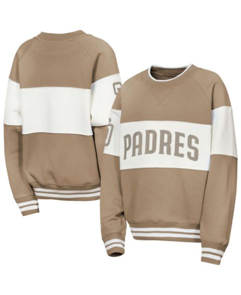 Детская толстовка Outerstuff Brown San Diego Padres Ultimate Pastels On Base