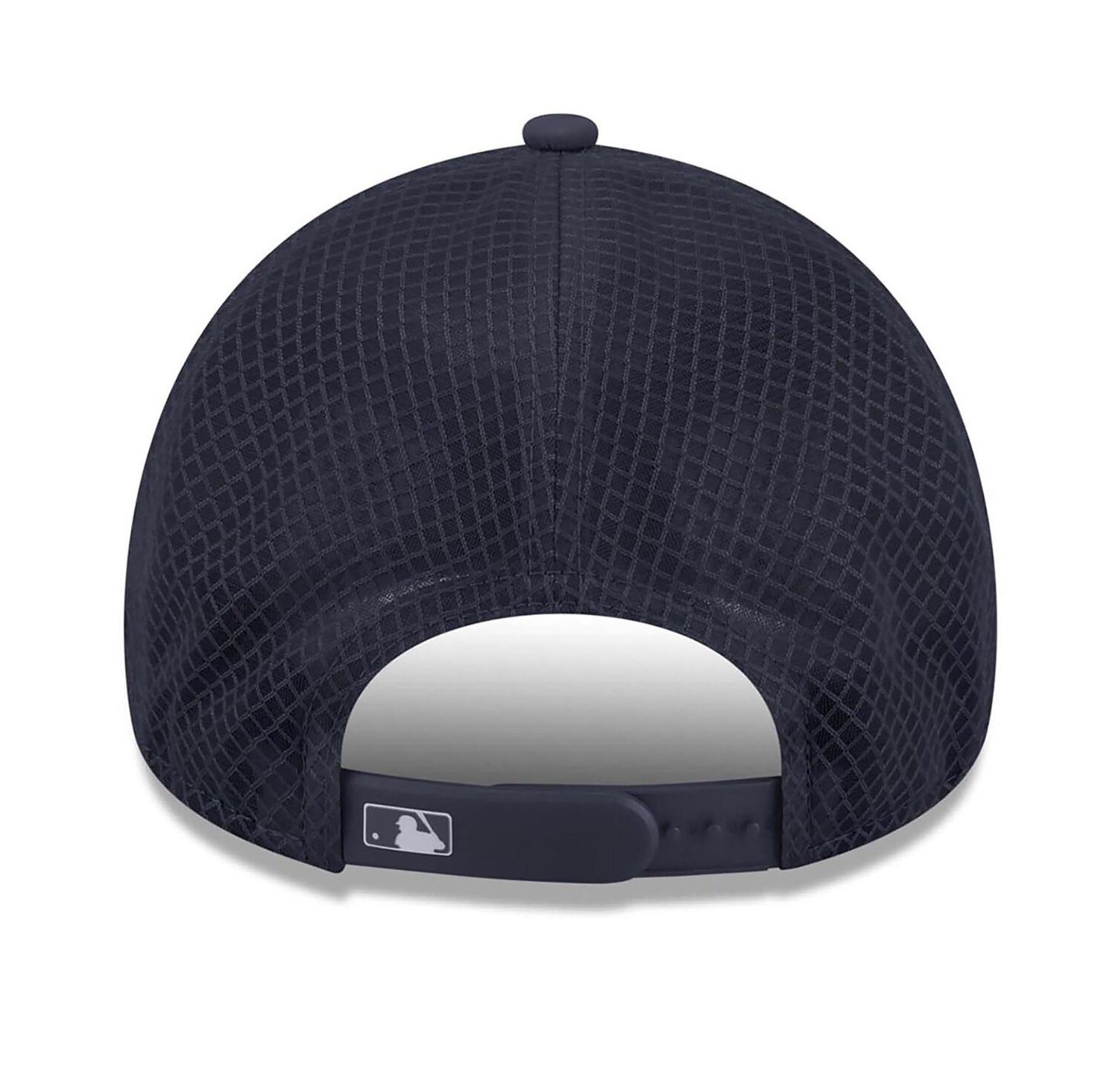 Men's Navy Houston Astros 2026 Batting Practice Alternate Apex 9FORTY Adjustable Hat