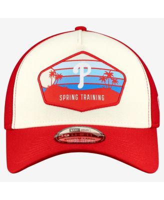 Men's Stone Philadelphia Phillies 2026 Spring Training Fan Pack Gradient 39THIRTY Flex Hat