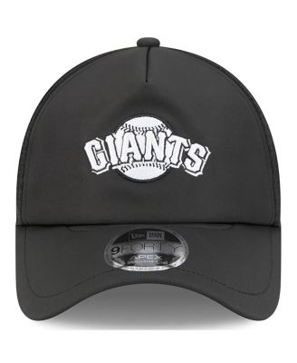 Men's Black San Francisco Giants 2026 Batting Practice Alternate Apex 9FORTY Adjustable Hat