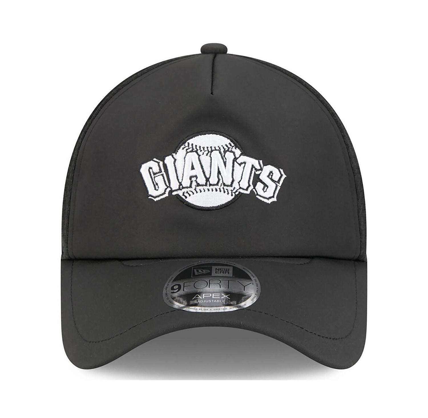 Men's Black San Francisco Giants 2026 Batting Practice Alternate Apex 9FORTY Adjustable Hat