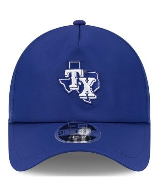 Men's Royal Texas Rangers 2026 Batting Practice Alternate Apex 9FORTY Adjustable Hat