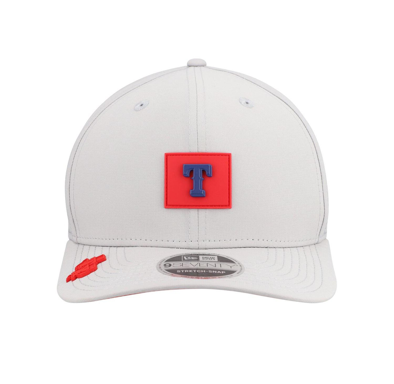 Men's Gray Texas Rangers 2026 Clubhouse 9SEVENTY Adjustable Hat