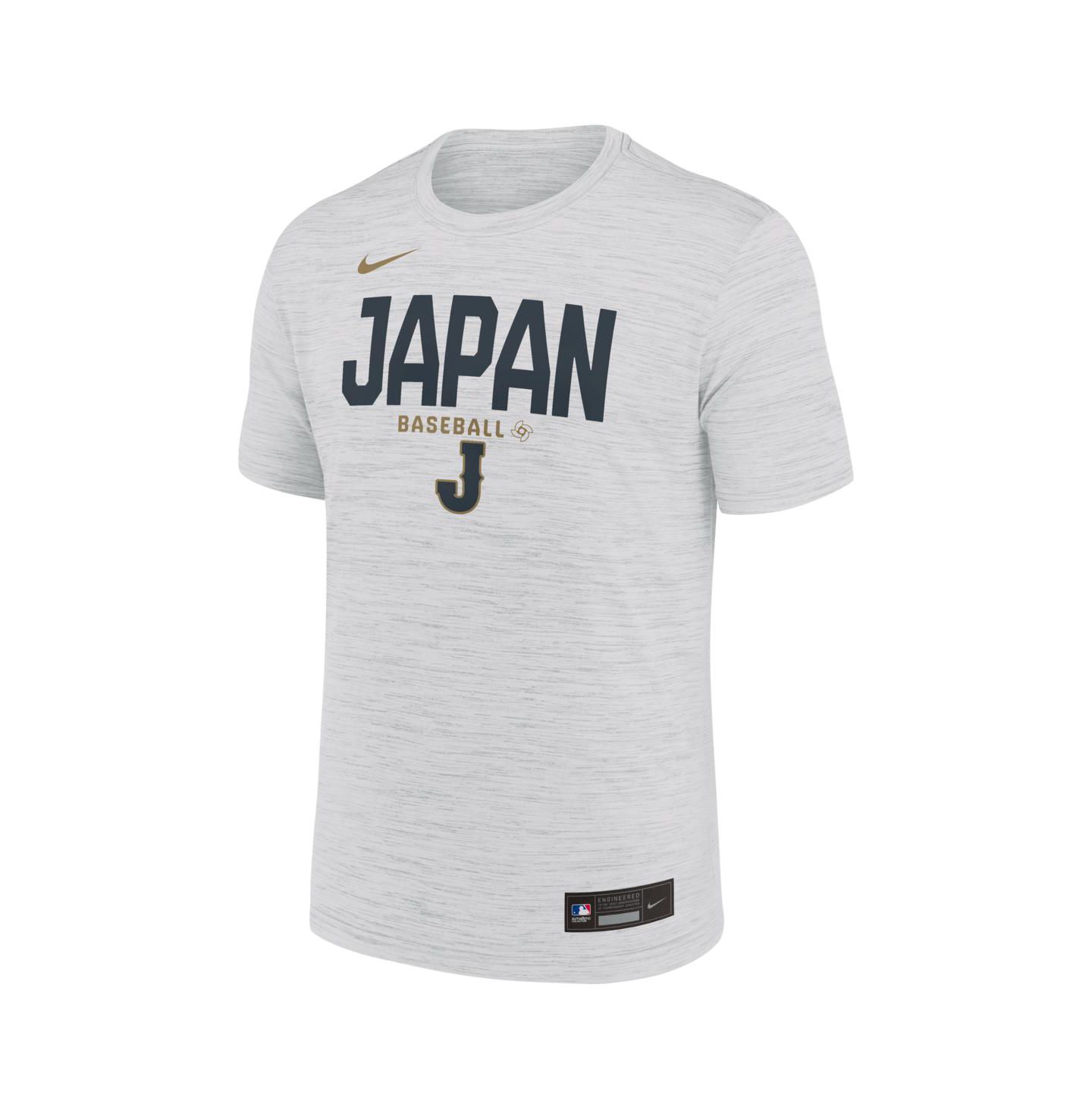 Мужская футболка Nike White Japan Baseball 2026 World Baseball Classic Velocity Dri-FIT — фото 3
