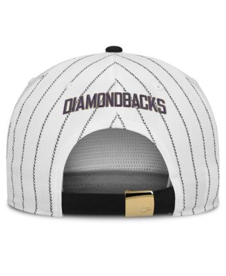 Men's White/Black Arizona Diamondbacks Cooperstown Collection Pro Adjustable Hat