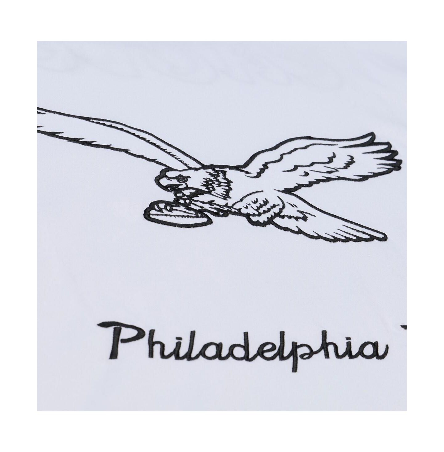 Мужская футболка Mitchell & Ness White Philadelphia Eagles Arctic — фото 3