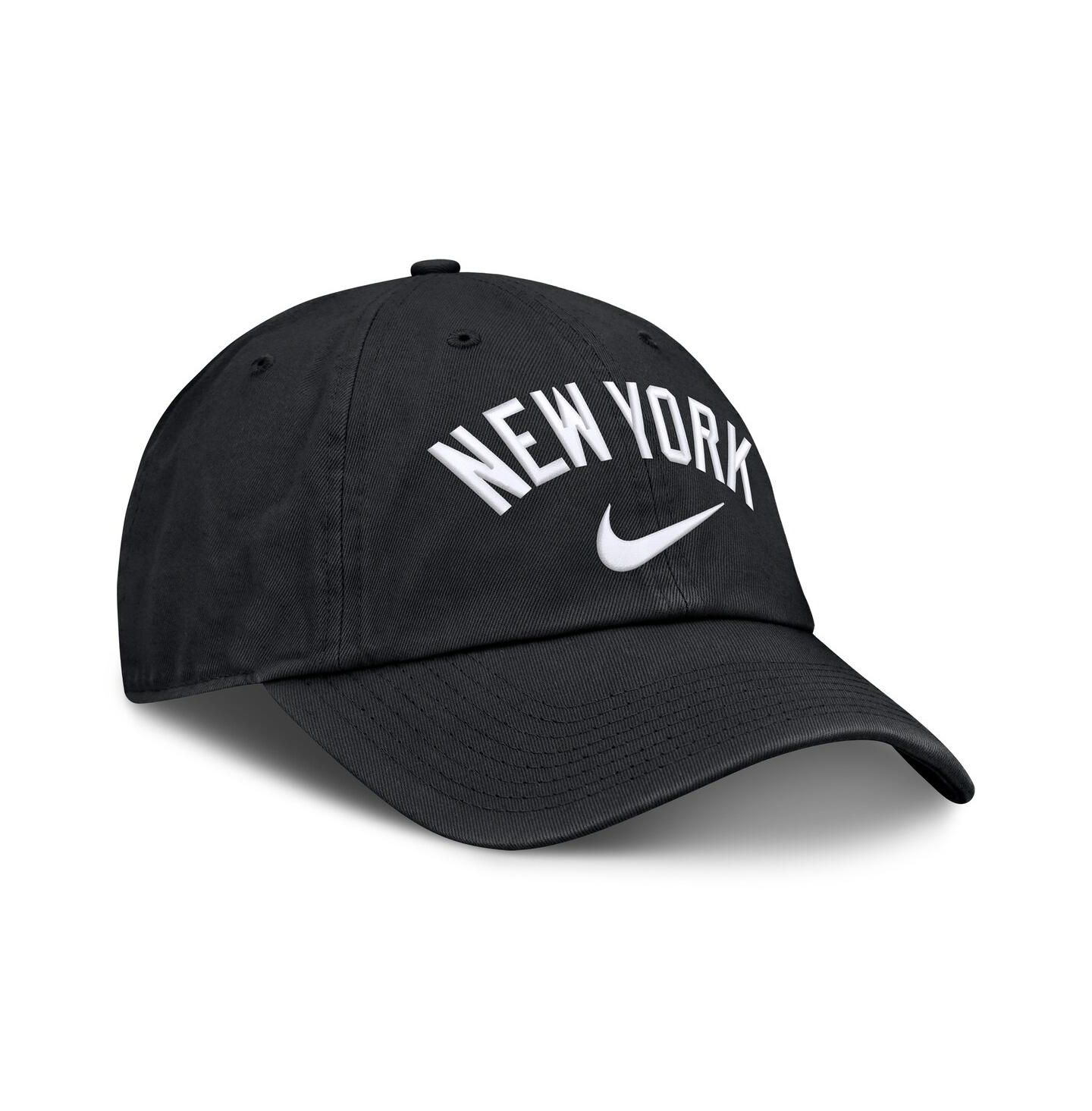 Мужская кепка Nike Black New York Yankees Primetime Club Adjustable Hat — фото 3