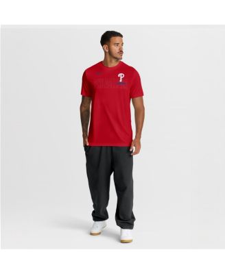 Men's Red Philadelphia Phillies Knockout Team Legend Dri-FIT T-Shirt