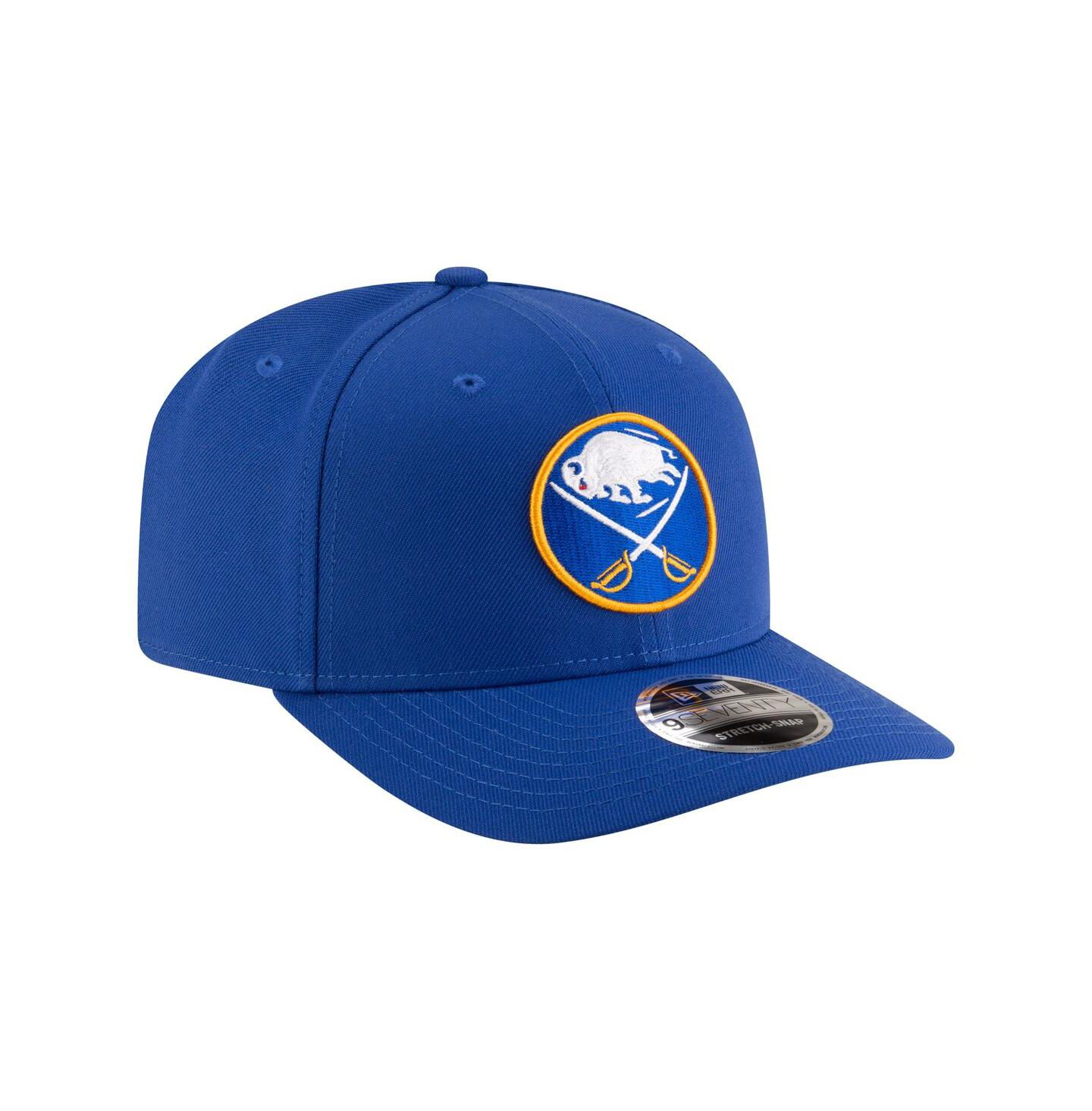 Мужская кепка New Era Royal Buffalo Sabres 9SEVENTY Stretch-Snap Adjustable Hat — фото 3