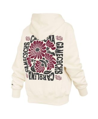 Women's Cream South Carolina Gamecocks Elena Janise Hoodie