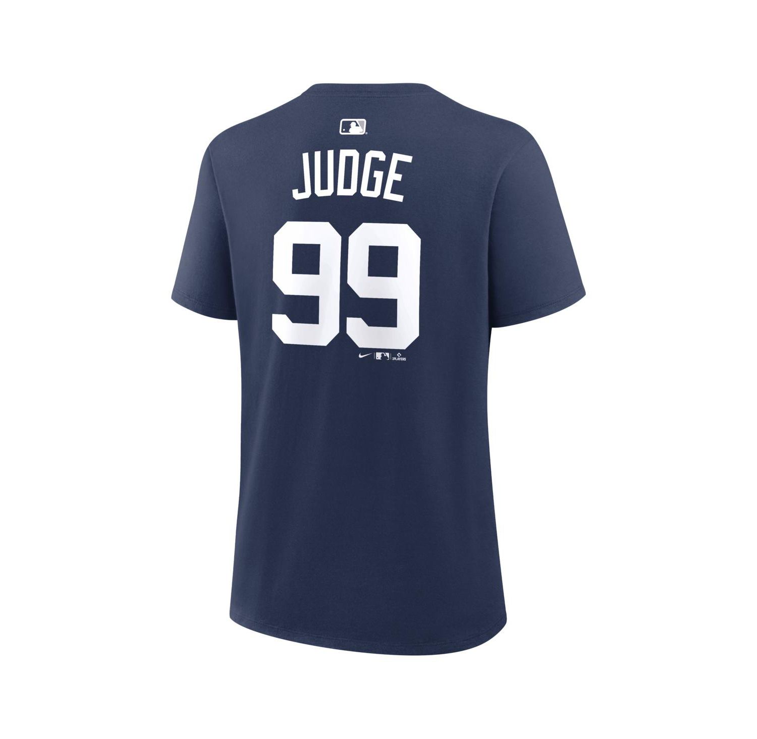 Women's Aaron Judge Navy New York Yankees Name & Number T-Shirt