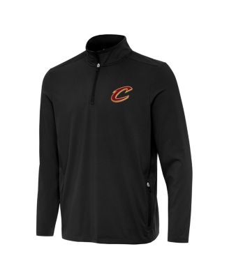 Men's Black Cleveland Cavaliers Perilous Quarter-Zip