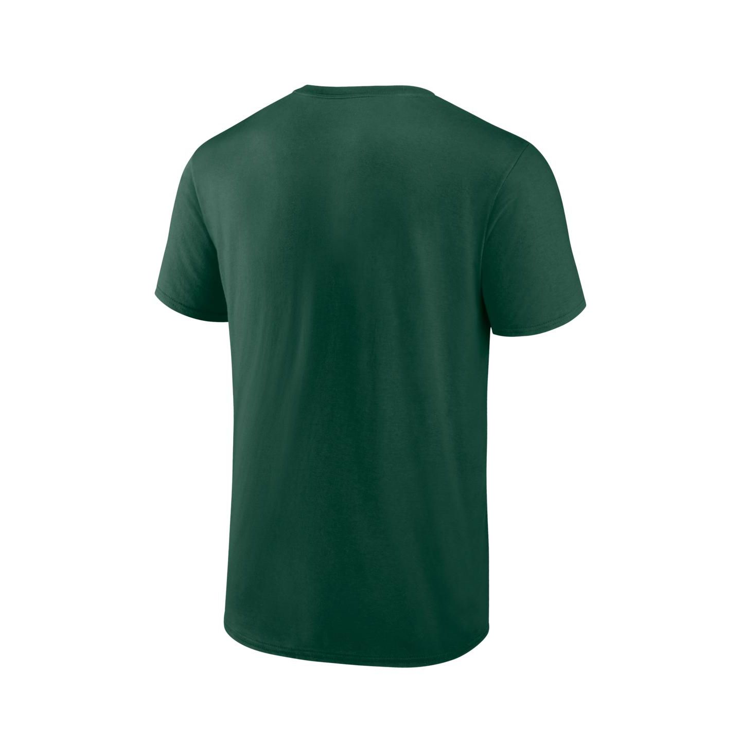 Мужская футболка Logo Athletic Green Athletics Wordmark — фото 2