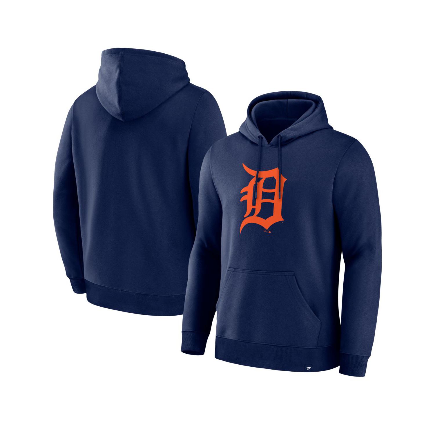 Men's Navy Detroit Tigers Primary Logo Legacy Hoodie
