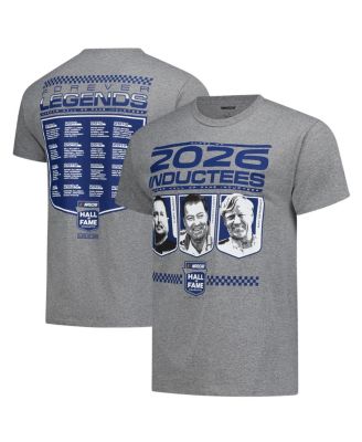 Men's Heather Charcoal NASCAR 2-Spot 2026 Hall of Fame Class T-Shirt