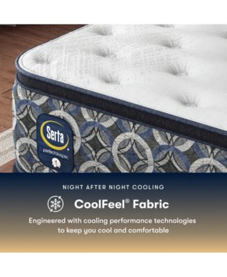 Perfect Sleeper Cascade Canyon 14" Medium Pillow Top Mattress Set, King