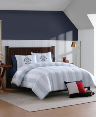 Berkeley Stripe Washed Microfiber 2-Pc. Comforter Set, Twin/Twin XL