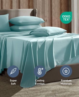 Extra Deep Pocket Microfiber 6-Pc. Sheet Set, King