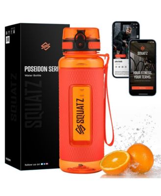 1100ml Sports Water Bottle with Fruit Infuser Strainer