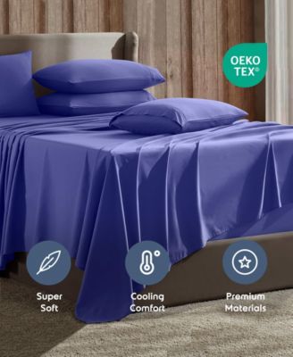 Extra Deep Pocket Microfiber 6-Pc. Sheet Set, Full