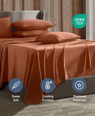 Extra Deep Pocket Microfiber 6-Pc. Sheet Set, Full