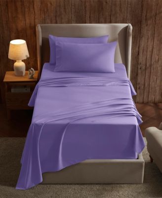 Extra Deep Pocket Microfiber 4-Pc. Sheet Set, Twin