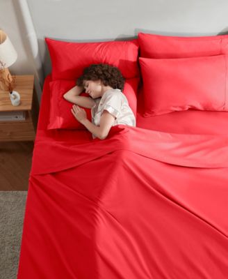 Extra Deep Pocket Microfiber 6-Pc. Sheet Set, California King