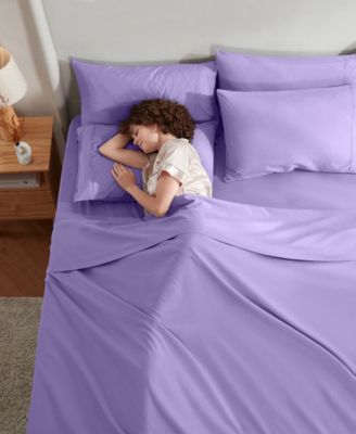 Extra Deep Pocket Microfiber 6-Pc. Sheet Set, California King