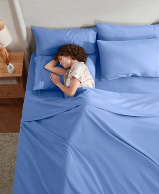 Extra Deep Pocket Microfiber 6-Pc. Sheet Set, California King