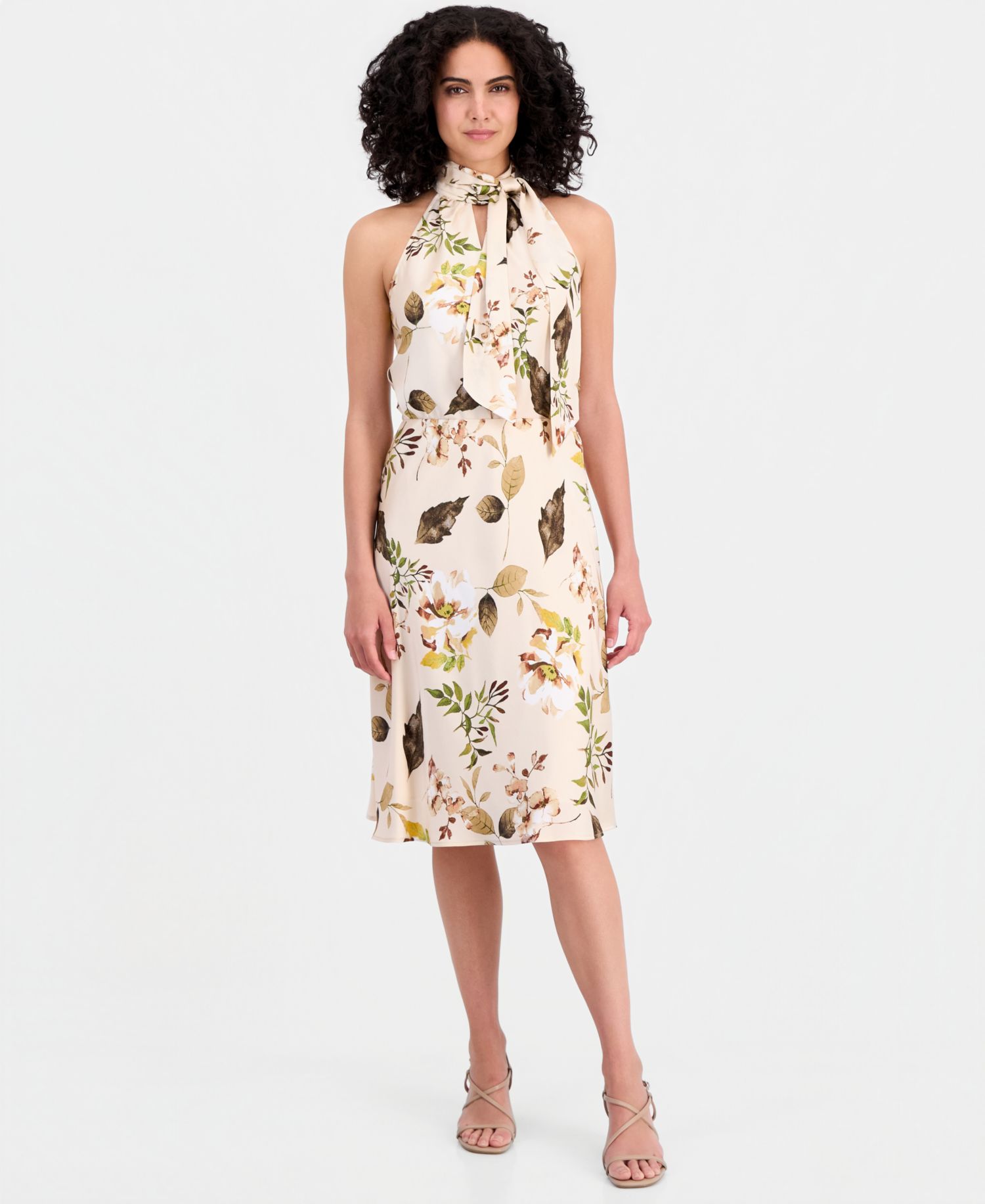 Women's Floral A-Line Skirt
