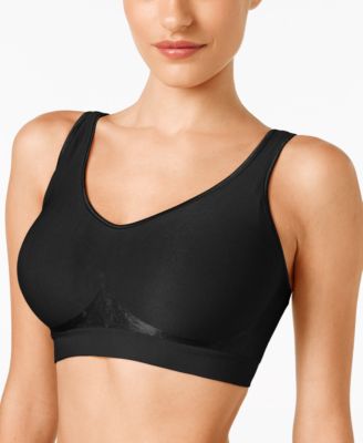 Hanes Perfect Coverage ComfortFlex Fit Wirefree Bra, Black, Small :  : Clothing, Shoes & Accessories