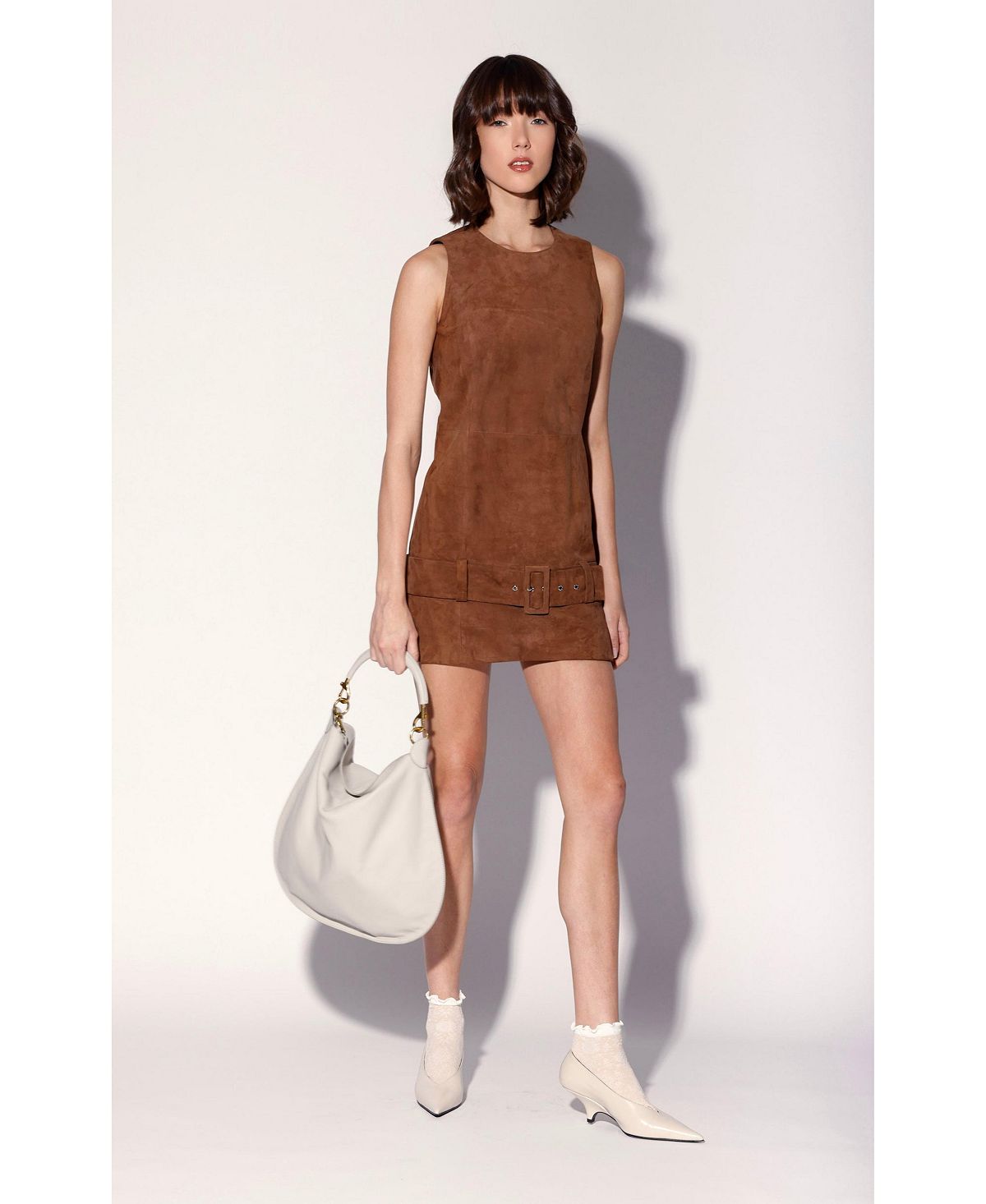 Walter Baker Women's Vanna Suede Shift Dress view 4 — MAYCSS fashion products