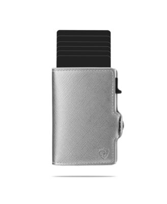 Small RFID Wallet for Women, Slim RFID Blocking Credit Card Holder Womens Wallet, Smart Pop Up Minimalist Card Case, Holds 4-6 Cards