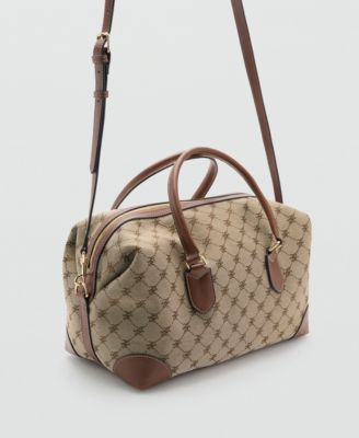 Women's Logo-Print Bowling Bag