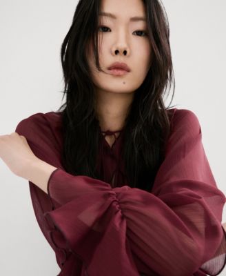 Women's Long Ruffled Dress