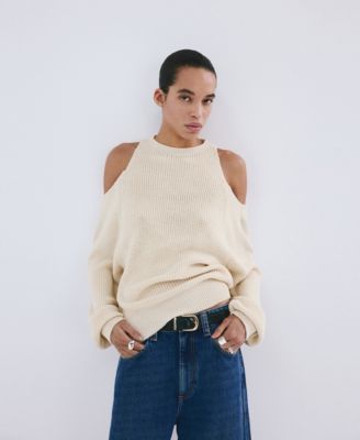Women's Off-The-Shoulder Knitted Sweater