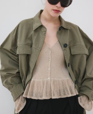 Women's Ruffle Knit Cardigan