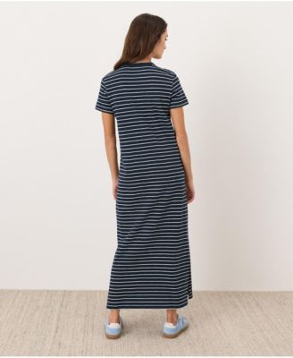 Women's Organic Cotton Slub Easy Tee Maxi Dress