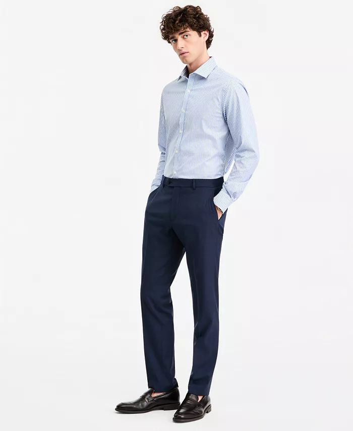 Men's Modern-Fit Wool TH-Flex Stretch Suit Separates Pants - thumbnail 2
