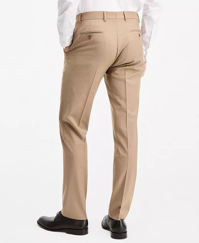 Men's Modern-Fit Wool TH-Flex Stretch Suit Separates Pants - thumbnail 9
