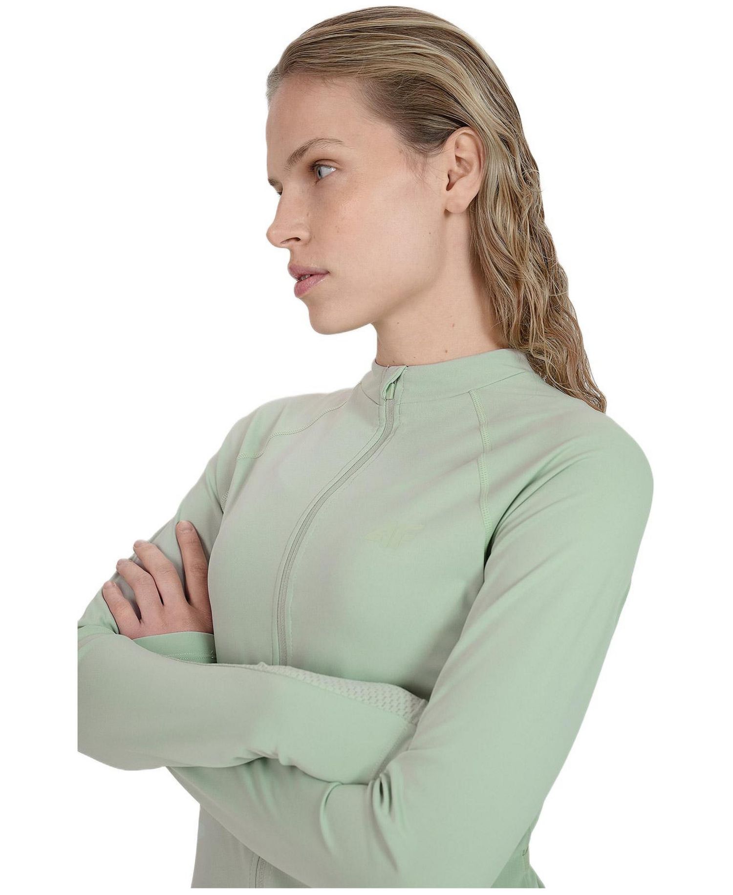 Women's Full-Zip Cycling Jersey with Reflective Details