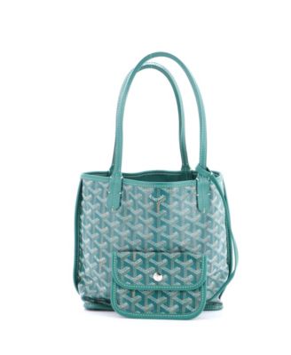 Mini Anjou Reversible Tote Coated Canvas