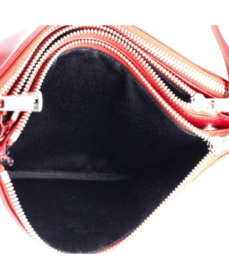 Small Trio Crossbody Bag Leather