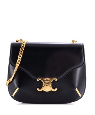 Small Besace Triomphe Shoulder Bag Smooth Calfskin