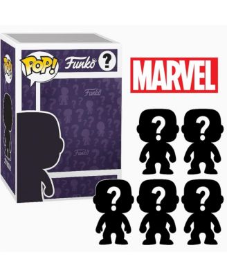 Pack of 5 Surprise Mystery Marvel Pop! Randomly Selected